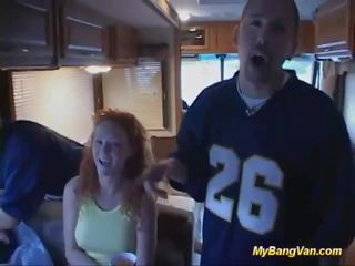 Rough bangvan anal fuck orgy