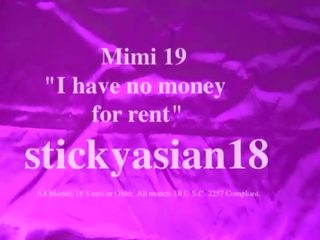 Stickyasian18 枯瘦 mimi 19 支付 该 租金